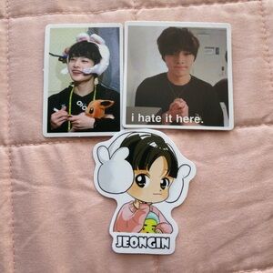 Jeongin I.N. Stray Kids Stay SKZ peelable sticker.